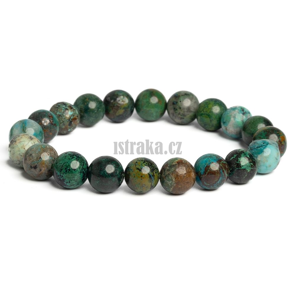Náramek chryzokol 8 mm Náramek chryzokol 8 mm