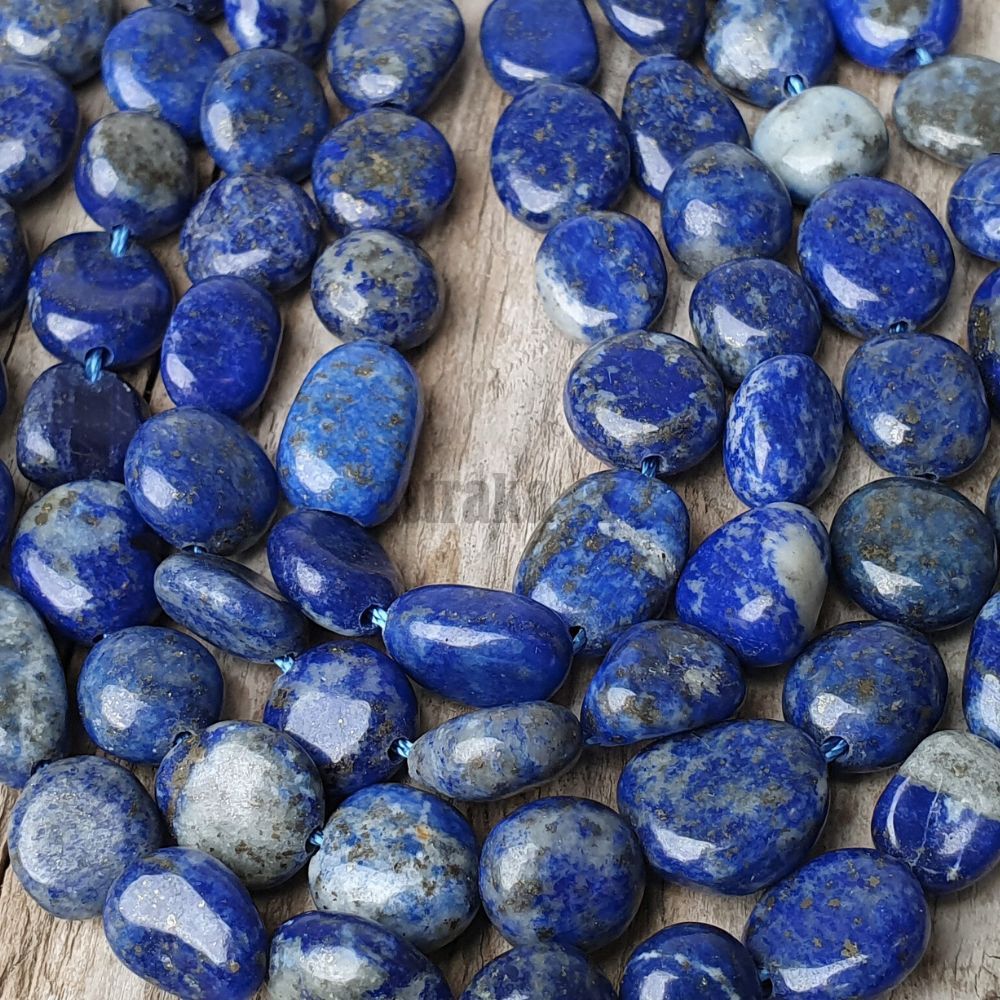 Lapis lazuli korálky nugety A kvalita šňůra