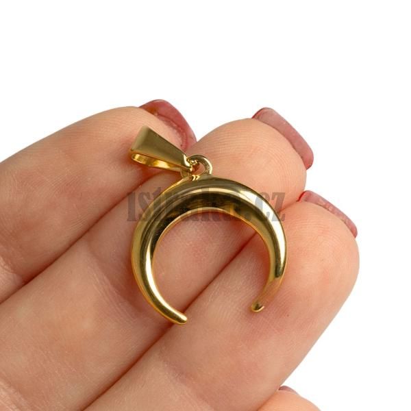 10069-Privesok-polmesiac-so-slupnou-19mm-zlaty-nerez-2