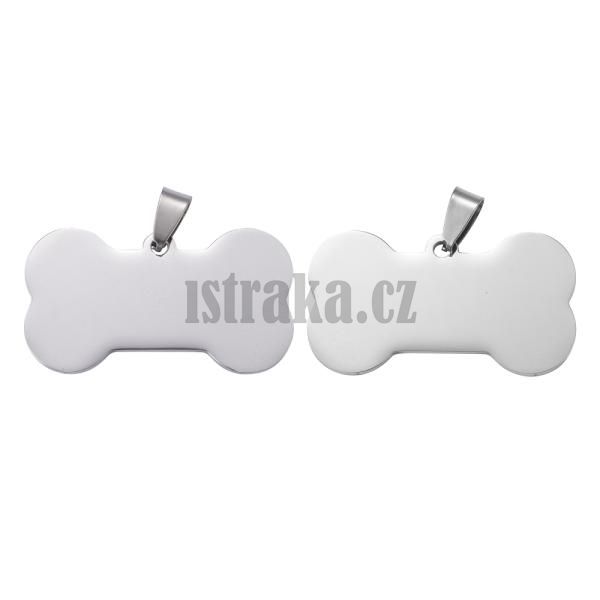 Pvsek na gravrovn ps kost se lupnou 22x40mm starostbrn nerez