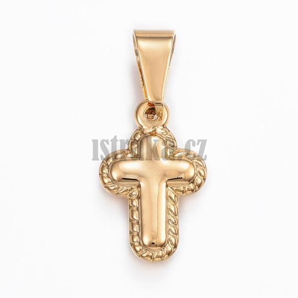 Pvsek k se lupnou 20x13mm zlat nerez