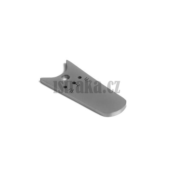 Pvsek koka 20x8mm starostbrn nerez