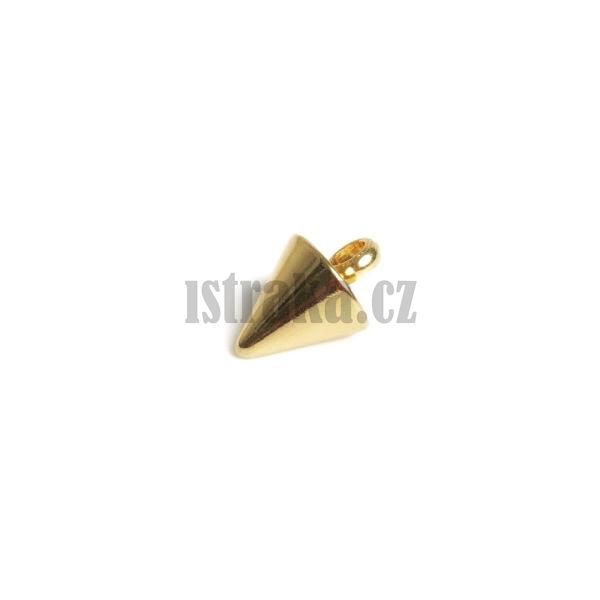 Pvsek kuel 8x6mm zlat nerez