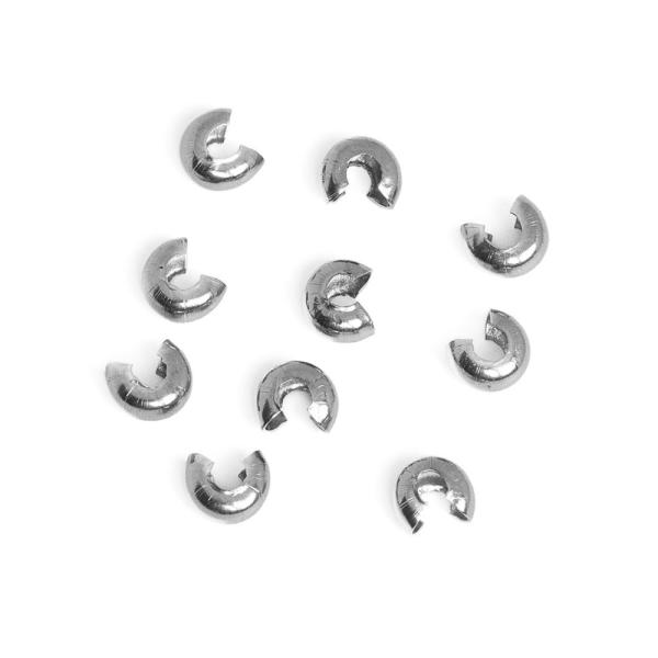 Kor�lek ozdobn� na stopery 4,5mm nerez 10 ks