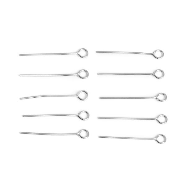 Jehla ketlovac� nerez 20mm starost��brn� 10 ks