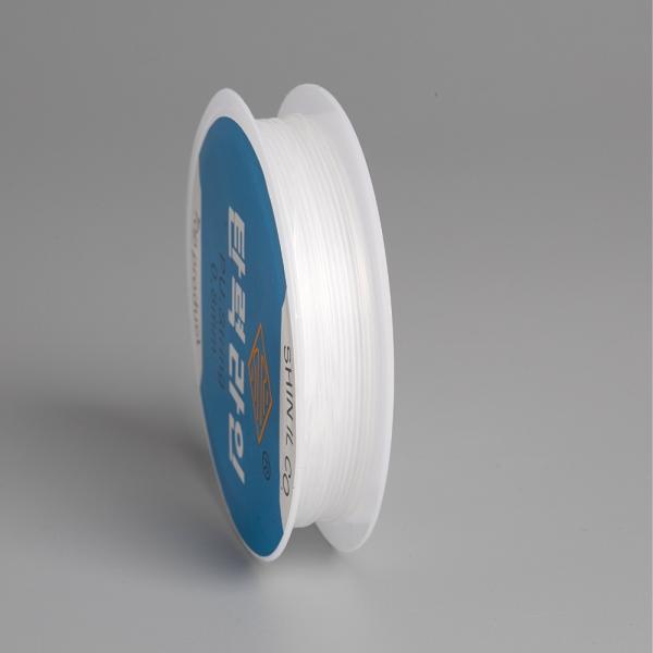 Silon elastick� 1mm ml��n� b�l� �pulka 5m