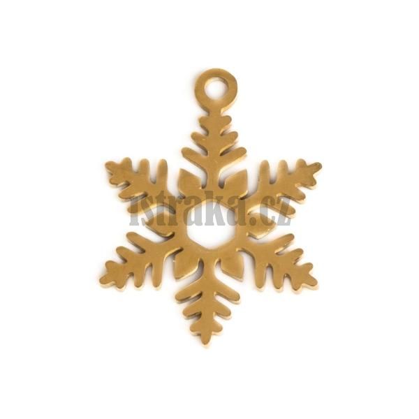 Pvsek vloka 14mm nerez zlat