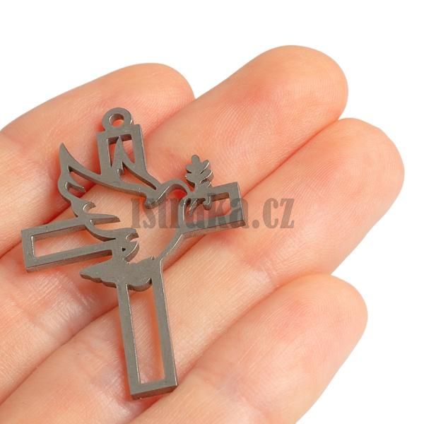 10346-privesok-kriz-s-holubicou-starostrieborny-nerez-2
