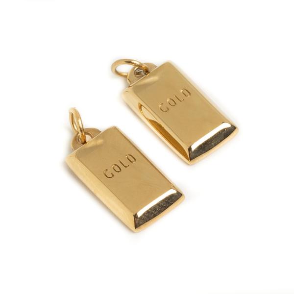 P��v�sek zlat� cihla 14mm nerez zlat� (ion plating)