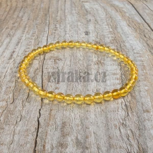 Nramek jantar 4mm lut