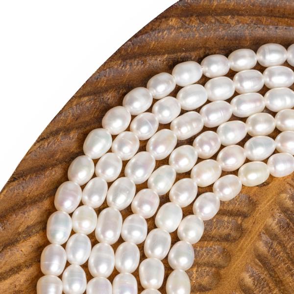 Perly ���n� kor�lky 5 - 6 mm podlouhl� ���ra