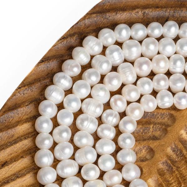 Perly ���n� kor�lky 7,5 x 5,5 mm mm ���ra