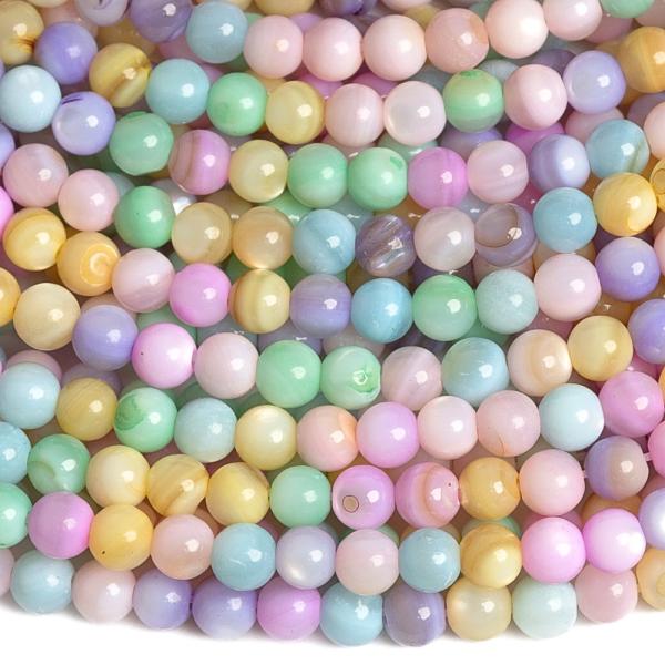 Perle� kor�lky 3mm mix barev ���ra