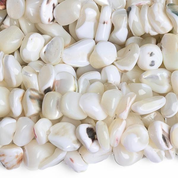 Perle� b�l� kor�lky zlomky ���ra