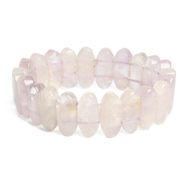 N�ramek ploch� ametyst sv�tl� 9x20mm