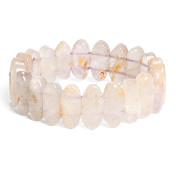 N�ramek ploch� ametyst sv�tl� 9x20mm