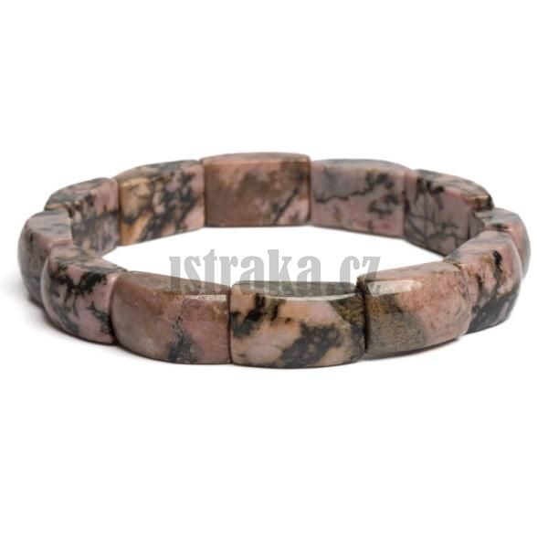 Nramek ploch rodonit mix barev 10x17mm