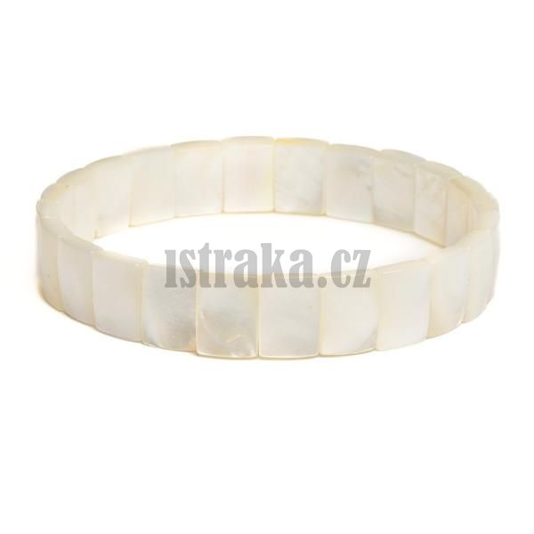 Nramek ploch perle bl 8x11mm