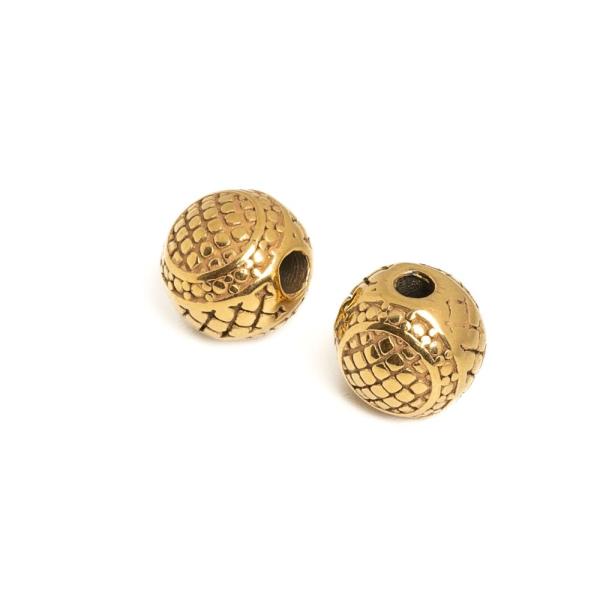 Kor�lek 8mm zlat� nerez (ion plating)