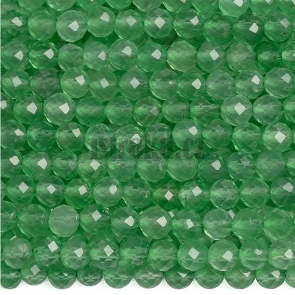 Acht zelen korlky 3mm brouen ra