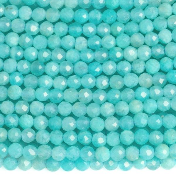 Amazonit kor�lky 2,5mm brou�en� ���ra