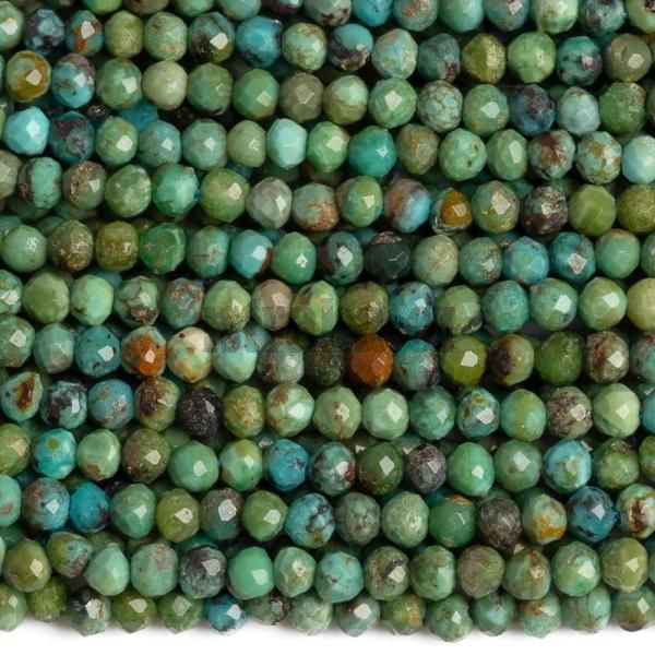 Tyrkys prodn korlky 2mm brouen ra