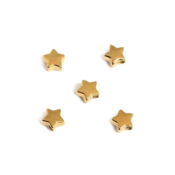 Hv�zda kor�lek zlat� nerez