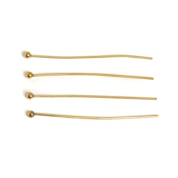 N�t ozdobn� nerez 35mm zlat� 4 ks (ion plating)