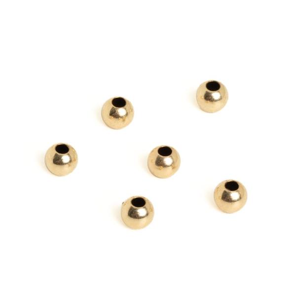 Kor�lek 3mm gold filled 6ks
