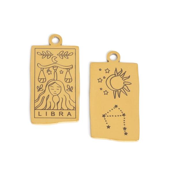 Znamen� v�hy p��vesek zlat� nerez