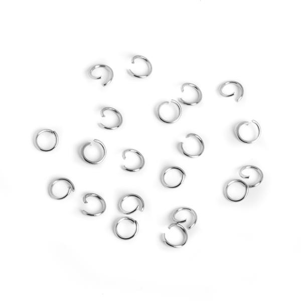 Krou�ky spojovac� 5mm nerez 20 ks