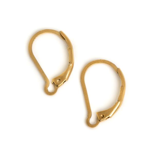 H��ek zav�rac� nerez zlat� 2 ks (ion plating)