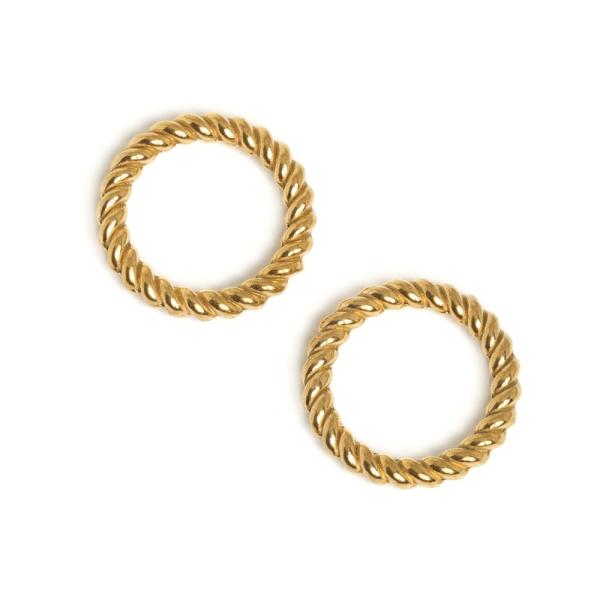 Mezid�l kruh 12mm zlat� nerez (ion plating)