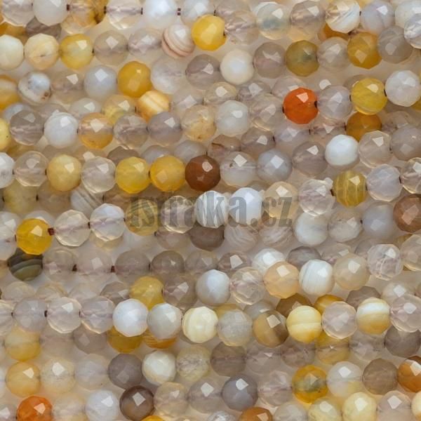 Acht Botswana korlky 3mm brouen ra