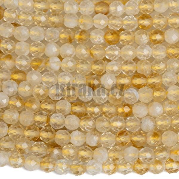 Citrn korlky 3mm brouen ra