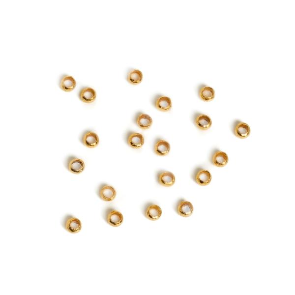 Rokajl zama�k�vac� 1,5x1mm zlat� 20 ks