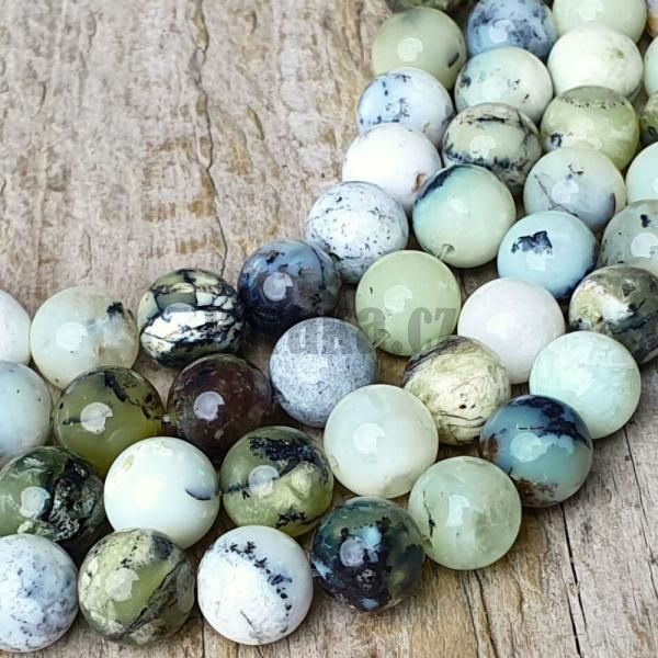 Opl zelen mix korlky 8mm plra