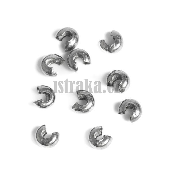 Korlek ozdobn na stopery 3,5mm nerez 10 ks