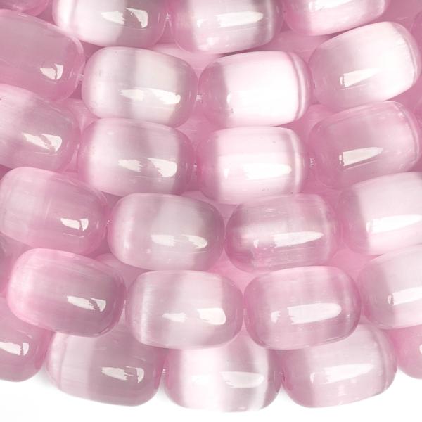 Selenit kor�lky 8x12mm soudky lavender p�l���ra