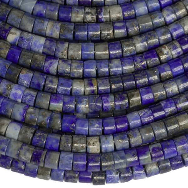 Lapis lazuli kor�lky 2�3mm rondelky p�l���ra
