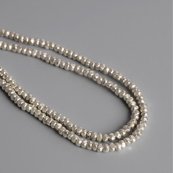 Minikor�lky 2x1,2mm Ag925 st��brn� 10ks