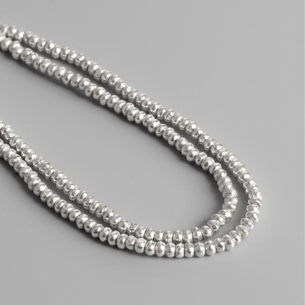 Minikor�lky 2x1,2mm Ag925 st��brn� 20ks