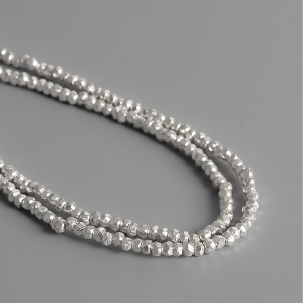 Minikor�lky 2,2x2,2mm Ag925 st��brn� 10ks