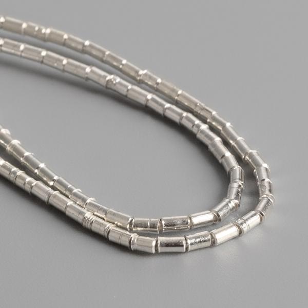 Minikor�lky 1,5x2mm Ag925 st��brn� 20ks