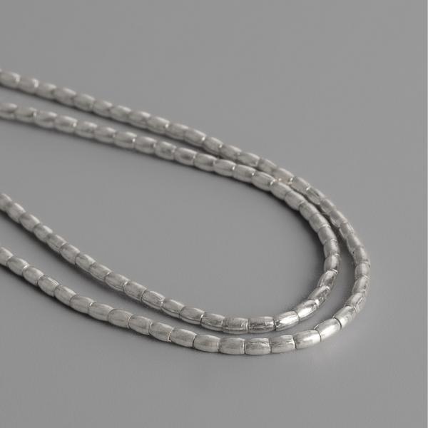 Minikor�lky 1,3x2mm Ag925 st��brn� 20ks