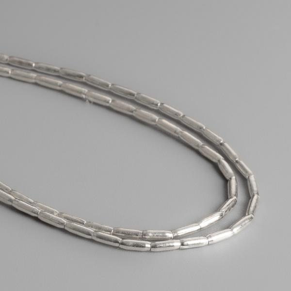 Minikor�lky 1x4mm Ag925 st��brn� 10ks