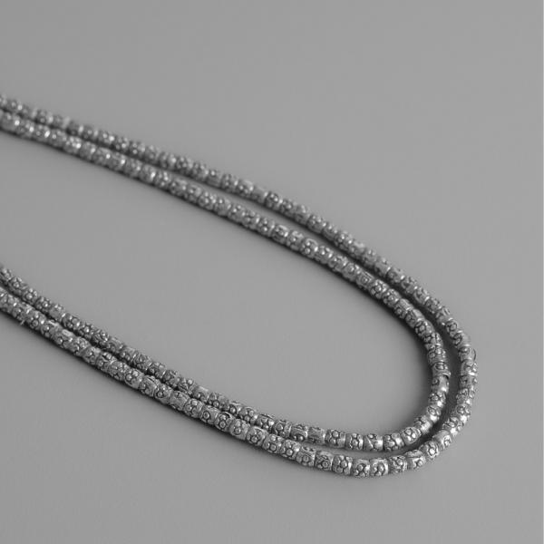 Minikor�lky 1,2x1,4mm Ag925 starost��brn� 20ks