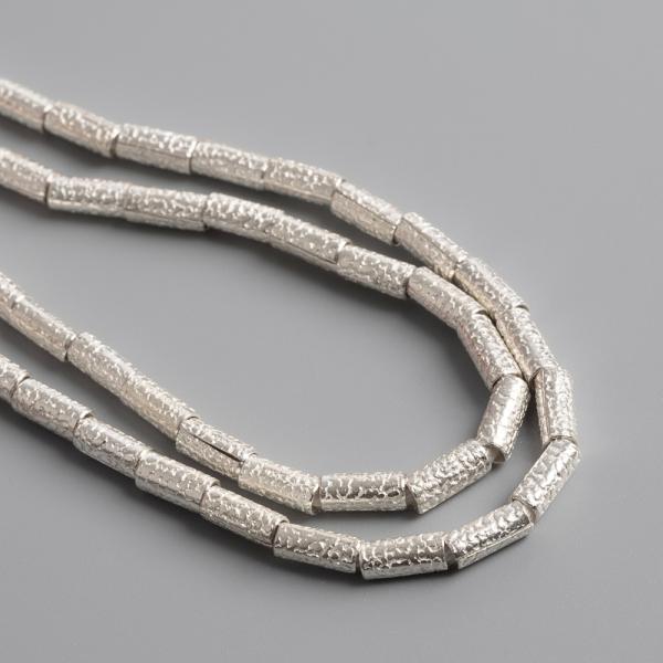 Minikor�lky 2,7x7mm Ag925 st��brn� 2 ks