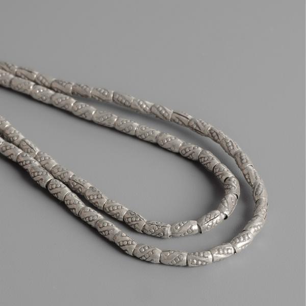 Minikor�lky 2,4x4,2mm Ag925 starost��brn� 5ks