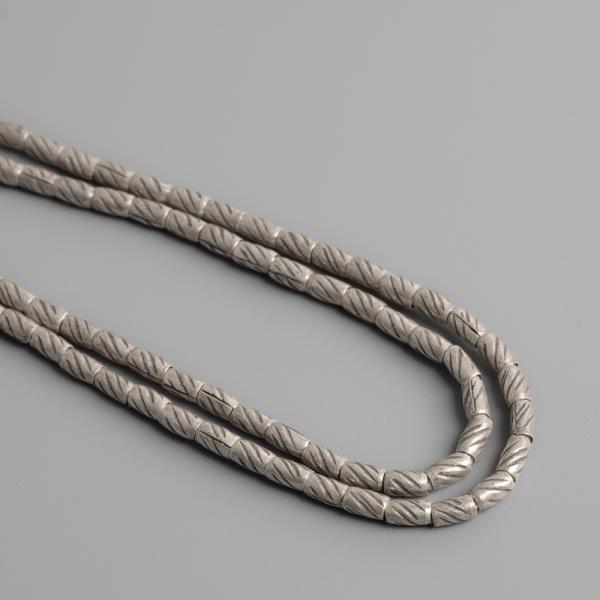 Minikor�lky 3,8x2,2mm Ag925 starost��brn� 5 ks